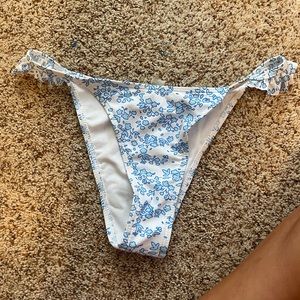 Floral bathing suit bottoms